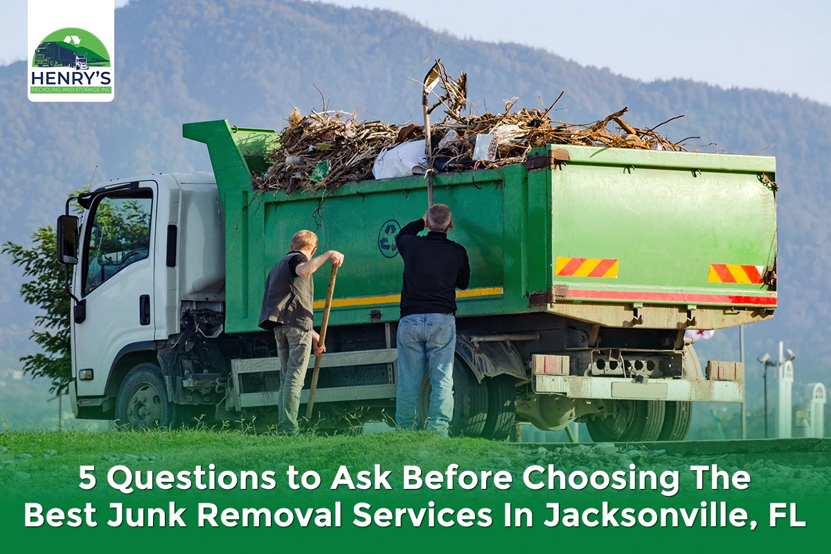 Best Junk Removal Services in Jacksonville FL